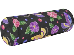 Travesseiro Ortopédico Colorido Frodotgv Estampa de Libélula e Flor para Cama Suporte Ergonômico Ideal
