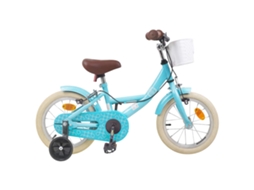 Vidaxl Bicicleta Infantil 12 Polegadas Para 2-4 Anos Azul-claro
