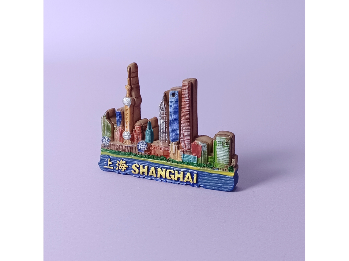 Ímãs De Geladeira De Xangai, China - Lembranças Turísticas Da Cidade