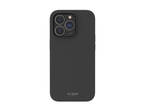 Capa Smoothie Recycle para iPhone 14 Pro SO SEVEN Preto