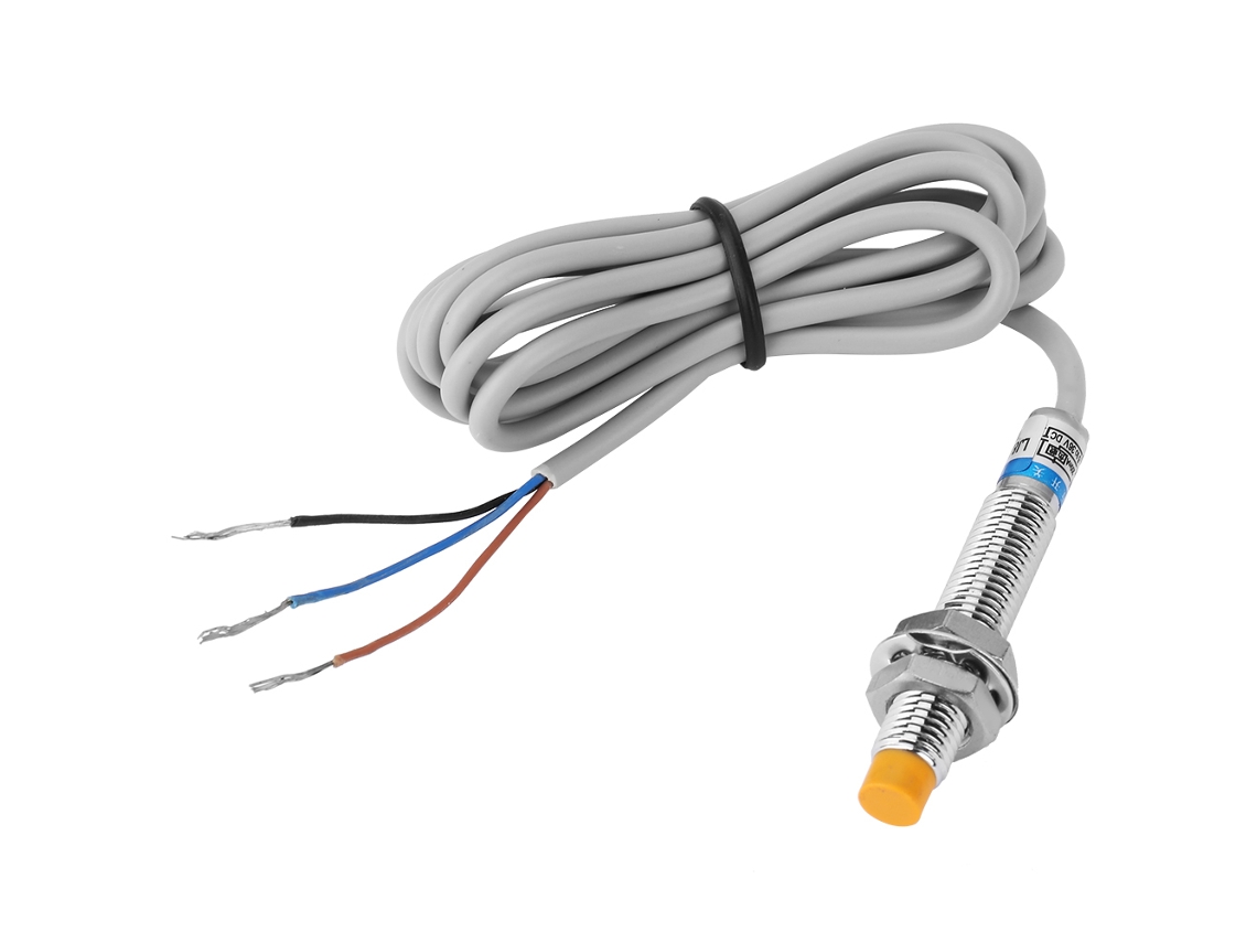 Sensor indutivo de proximidade, 2mm, NPN, normalmente aberto, LJ8A3‑2 Z/BX S/MARCA
