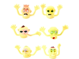 6 Peças De Bonecos De Dedo Mini Monstros Brincadeira Interativa Halloween Presente Para Crianças Meninos E Meninas