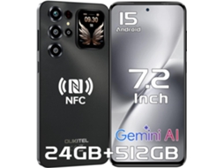 Smartphone Oukitel C68 Plus 24gb 512gb 7,2 Polegadas 120hz 6000mah 64mp Android 15 Nfc Dual Sim 4g, Preto