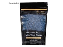 Feijões De Cera Dura Para Depilação Corporal Blue Zoo 250g Cera Natural Sem Tiras Aroma Camomila
