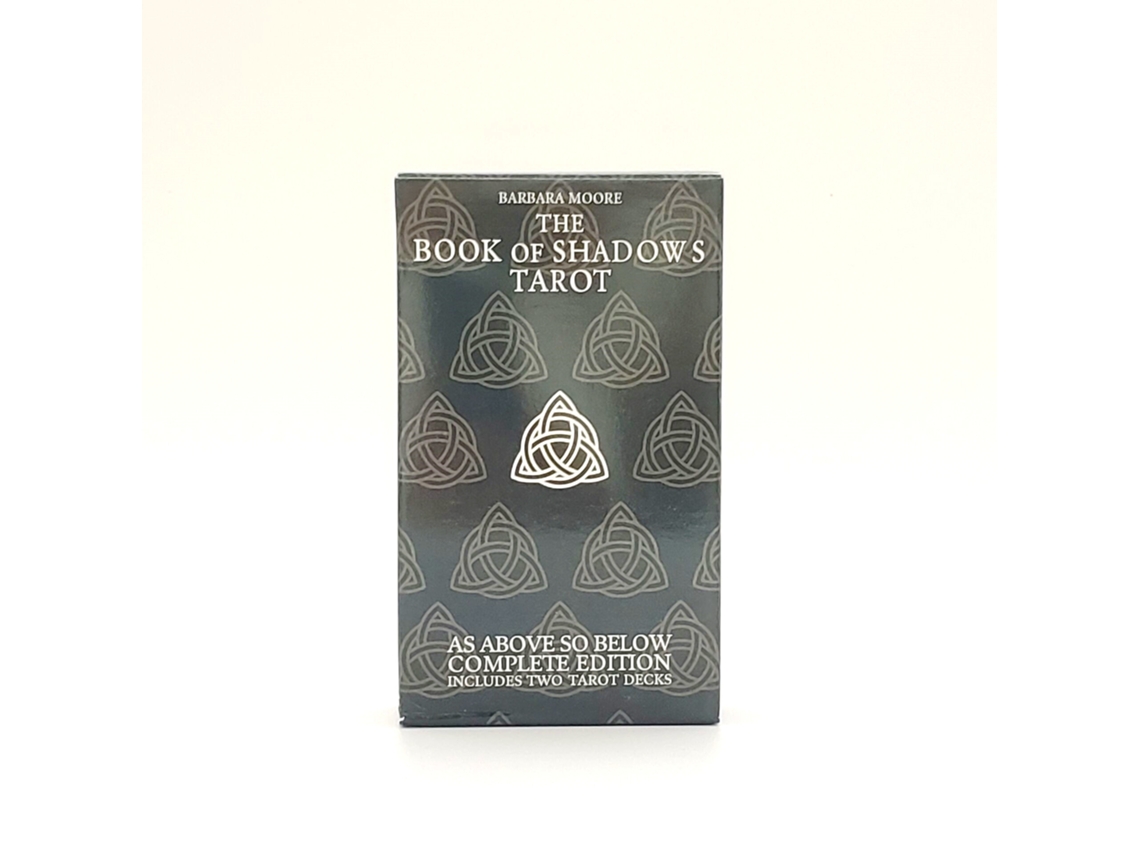 O Novo Baralho De Tarô Book Of Shadows Contém 78 Cartas Revestidas E Vem Em Uma Caixa Colorida.