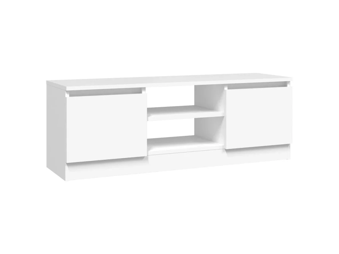 TV Móvel com Porta 102x30x36 cm Branca MAISON EXCLUSIVE