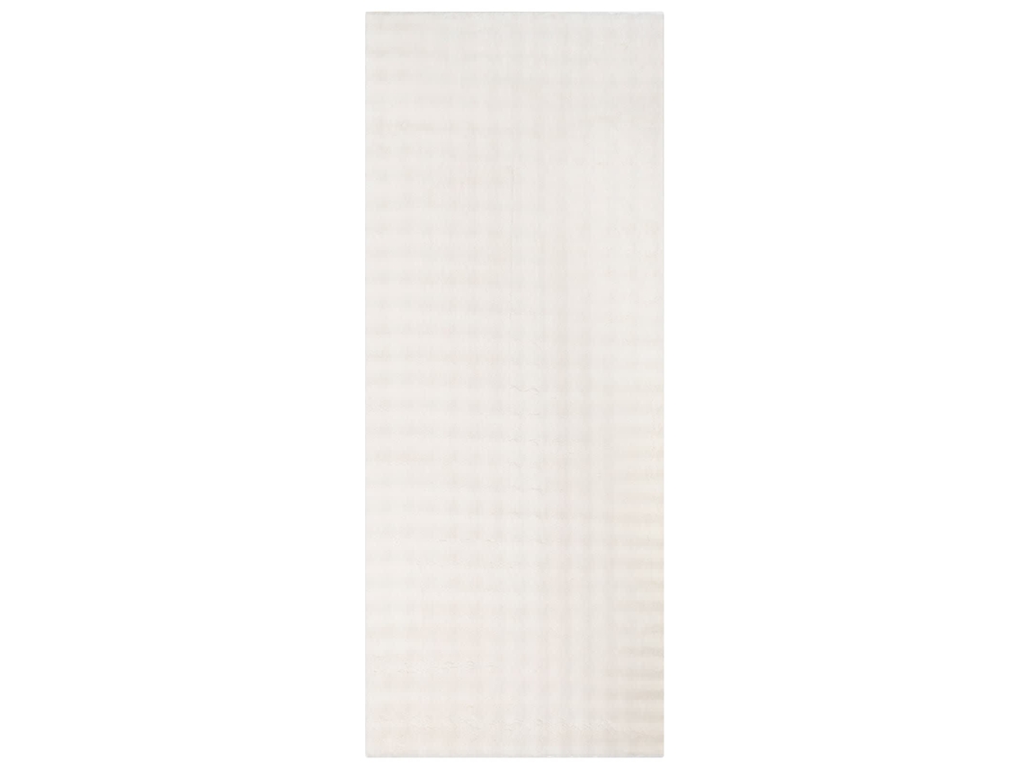 Conjunto 1 Tapete Interno Vidaxl Creme Poliéster (150 X 80 Cm)