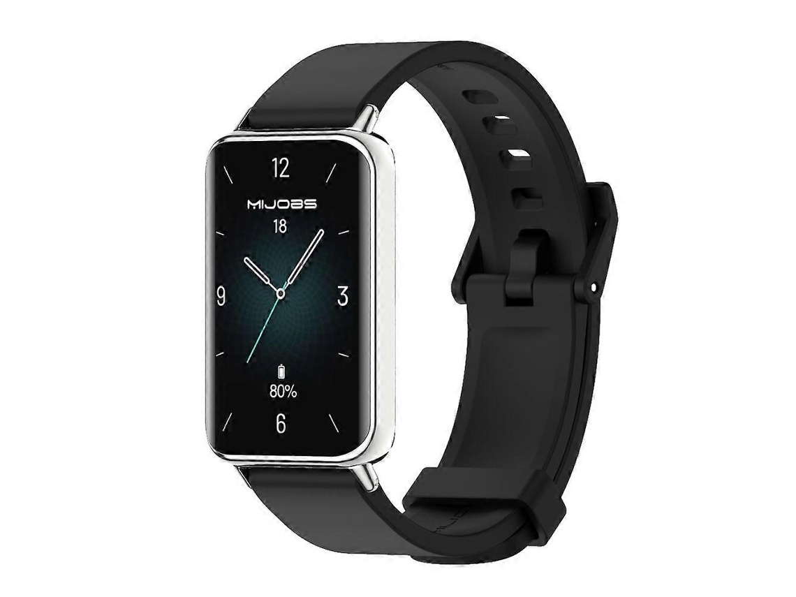 Pulseira De Silicone Mijobs De Cor Sólida Para Honor Band 10/9