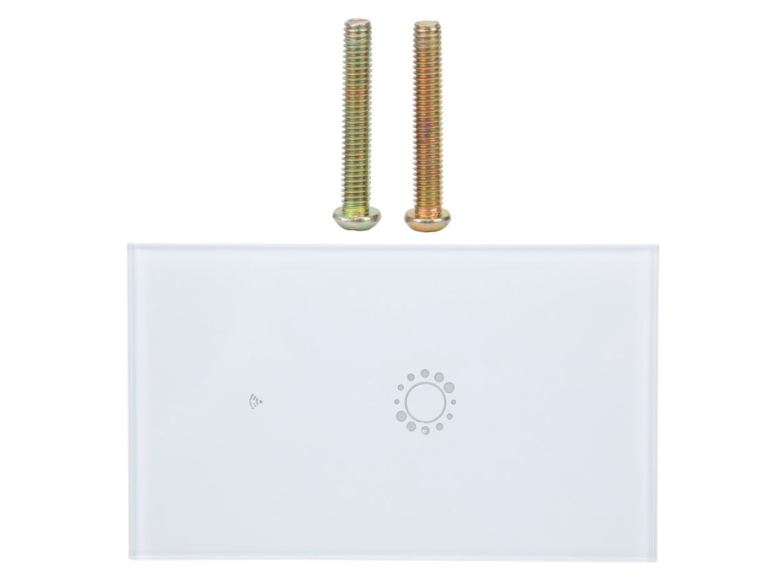 Yuru interruptor Inteligente de Toque Wifi Controle Remoto 95 240vac Compatível com Google Home Siri Ce Fcc Rohs