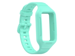 Pulseira de silicone para relógio inteligente Huawei Band 7, pulseira macia e moderna para bicicleta elétrica.