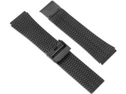 Pulseira De Aço Inoxidável Para Smartwatch, Pulso Moderna Com Fivela