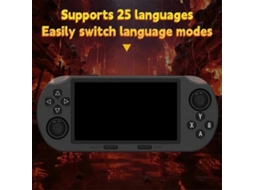 Console de Jogos Portátil Sf3000 GOKOCO com Tela IPS de 4,5 polegadas e 26 jogos