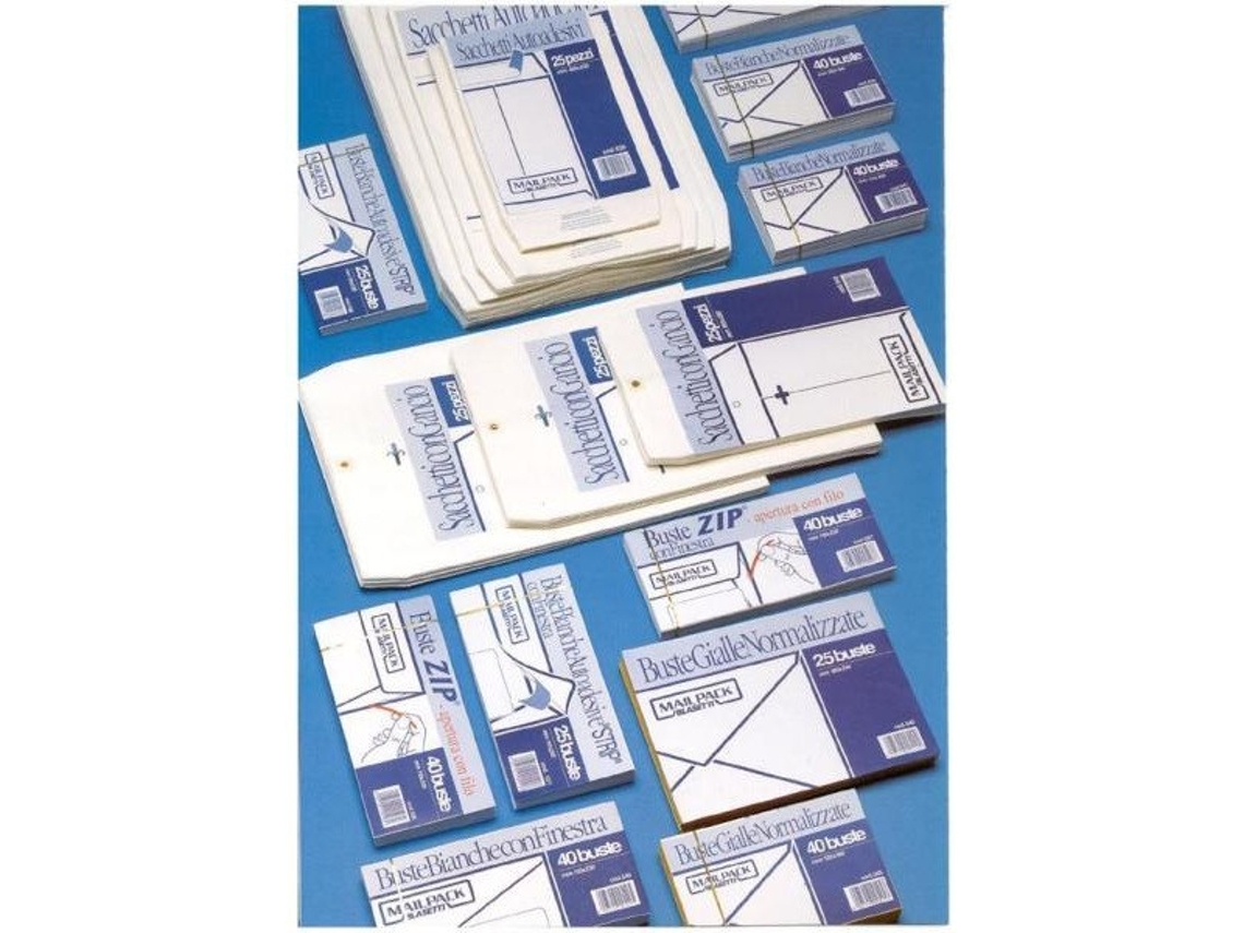 BLASETTI Mailpackchetti Envelope Branco 480 Peças