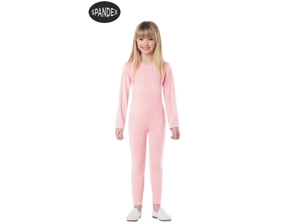 Fato Unisexo CAR&GUS Conjunto de Collant de Elastano Rosa de 2 Peças (Tam.: 10-12 anos)