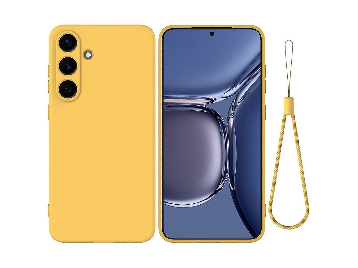 Capa De Celular Em Silicone Líquido Colorida Para Samsung Galaxy S25+ 5g