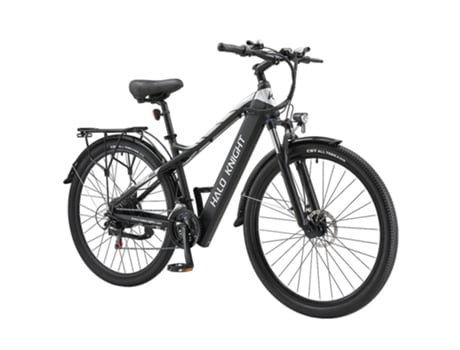 Bicicleta Elétrica HALO KNIGHT H02 750W 48V 16Ah 50Km/H 60Km Preta