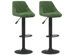 Bar Stool, Bar Stools Vidaxl Verde Veludo (n/a)
