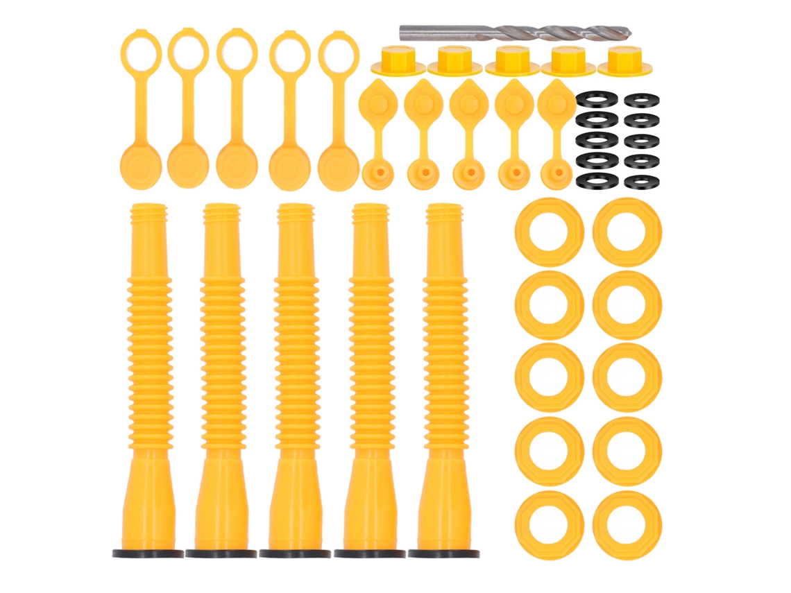 Kit de Bico para Galão de Combustível HDPE Flexível 8.1 Polegadas S/MARCA