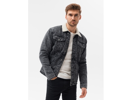 Blusão OMBRE Algodão Homem (XXL - Preto)
