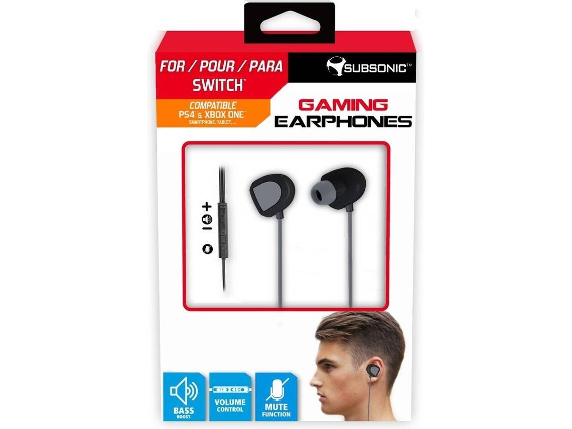 Auricular Gaming SUBSONIC Nintendo Switch/PS4/Xbox One