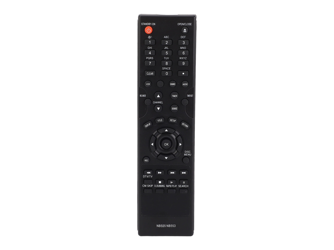 Controle Remoto de Substituição para Magnavox Nb555 Nb553 EOOCOO (para Dvd e Vcr)