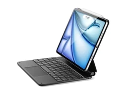Teclado Magnético Mágico com Tela Touch Bluetooth e Camada Protetora para O Novo iPad Air 7 11 Polegadas (2025) Preto Ushion (m3)