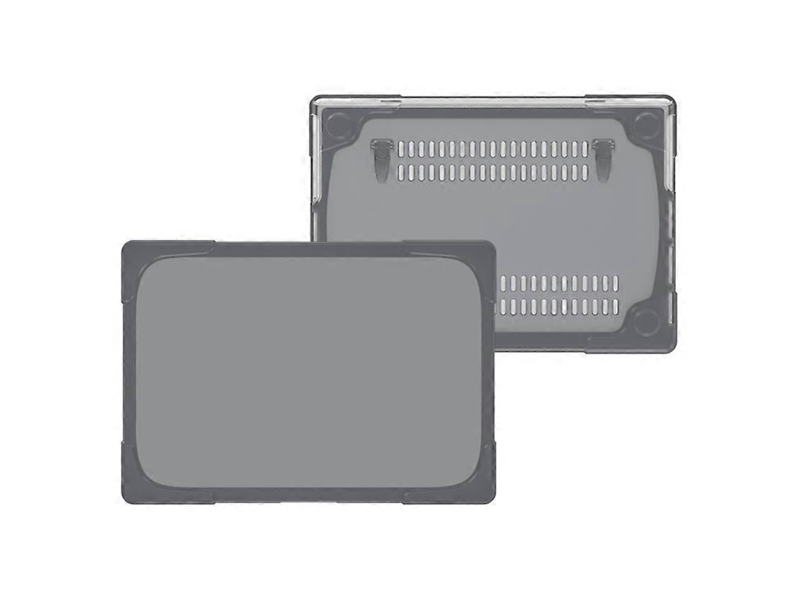 Lurelia Capa Protetora De Tpu Pc Bicolor Para Macbook Pro 14,2 Polegadas A2442 2021 (cinza)