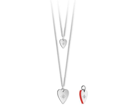 Colar de Joias Femininas 2JEWELS Regina Di Cuori de 71 Cm a 90 Cm 251701