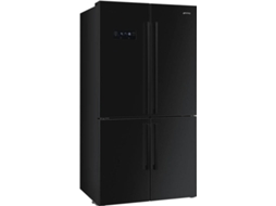 Frigorífico Americano SMEG FQ60NDF (No Frost - 182 cm - 541 L - Preto)