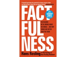Livro Factfulness de Hans Rosling (Inglês)