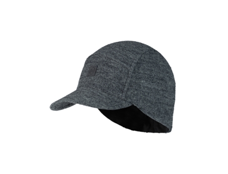 Gorro Unissexo BUFF Em Solid Lã Merino Cinzento (Tamanho Único)