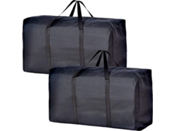 Conjunto De 2/4 Sacolas De Viagem, Bolsa Organizadora Com Zíper E Alça De Transporte, Para Roupas, Mudanças E Viagens