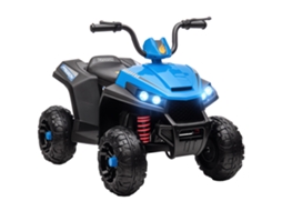 Quadriciclo Elétrico Infantil Azul (luz, Música, Suspensão, 5km/h, 50min)