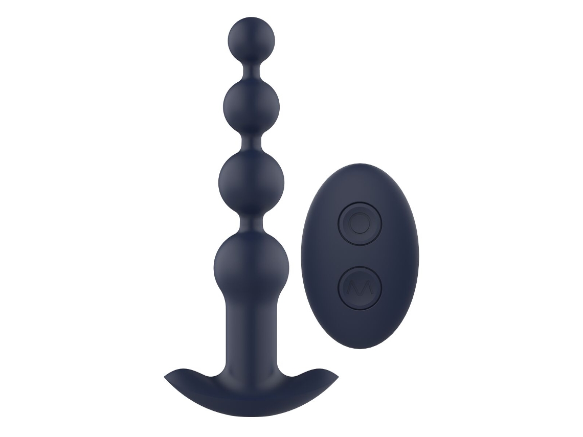 Vibrador Anal Cassini Preto DREAM TOYS STARTROOPERS APOLLO (Azul - ABS - Ø 3,9 cm)