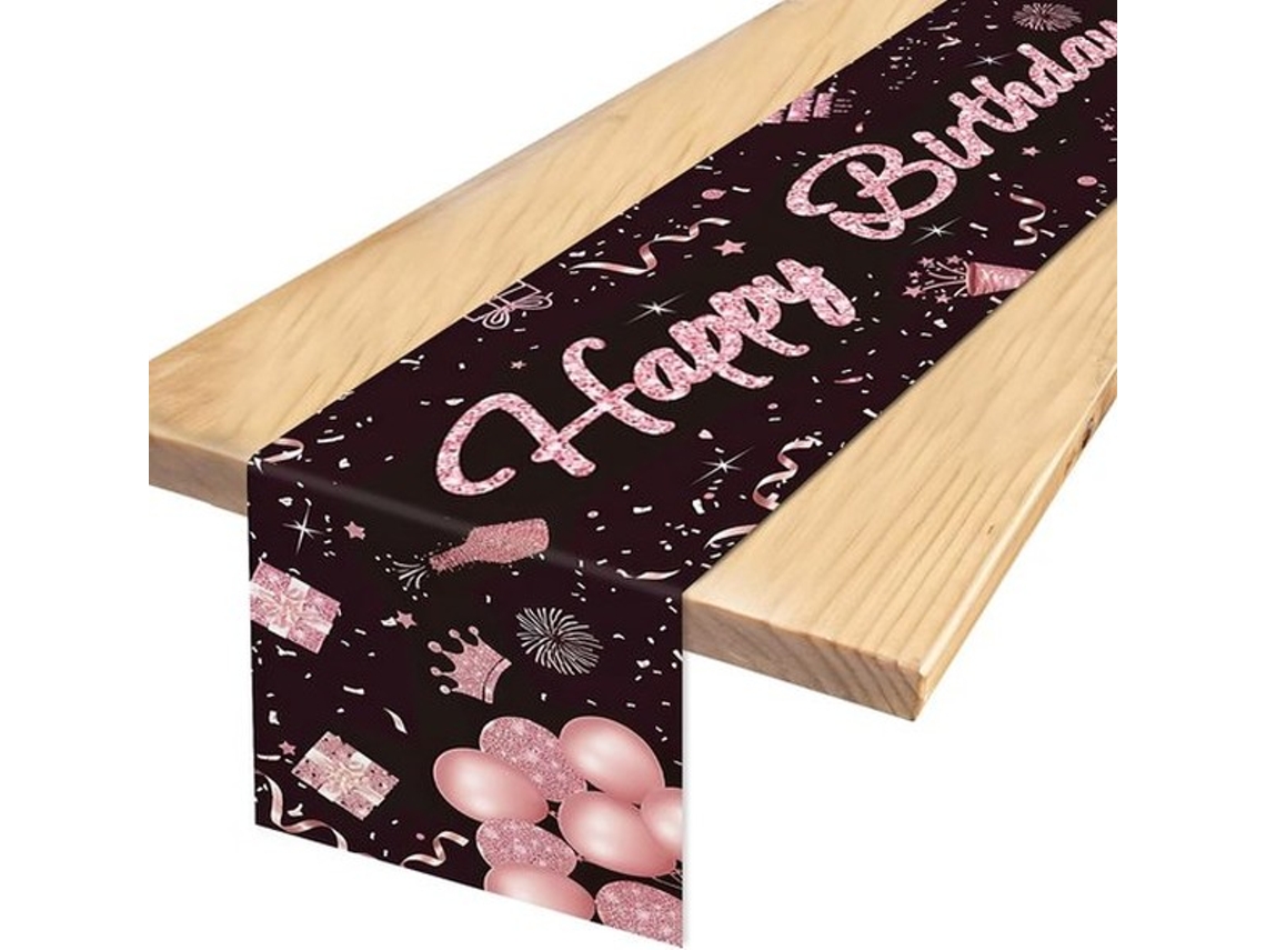 Tábua Decorativa - Rosa - 180 X 35 Cm