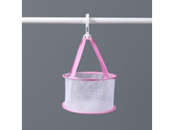 Cabide de secagem de roupas de aço inox com múltiplos clips S/MARCA