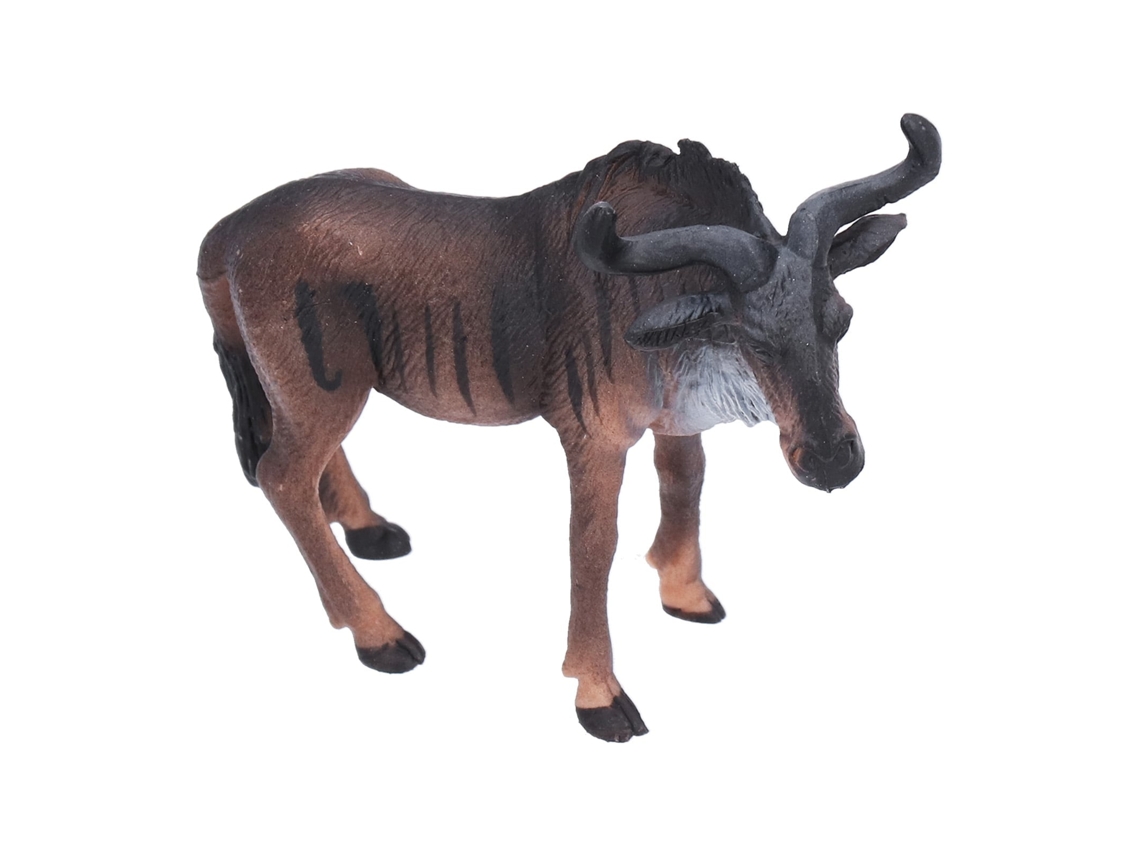 Primerox estátua de Brinquedo de Animal Selvagem Realista Chifreiro Plástico Presente Didático