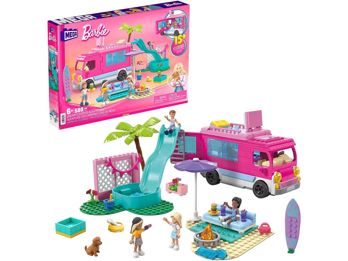 Barbie Construction Set Dream Camper Adventure