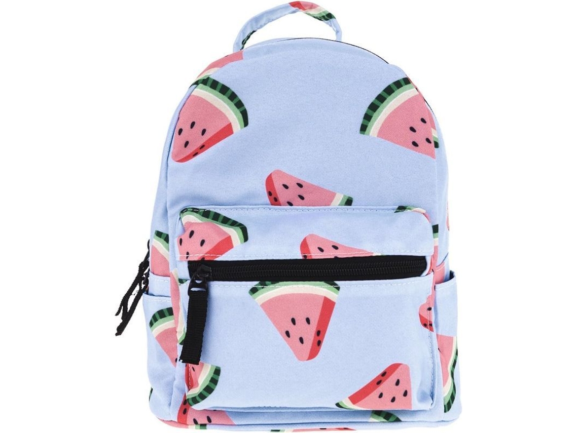 2026 mochila Mini de 10" para Niñas, Niños Y Adultos de Qualidade com Design de Melancia Resistente e Ajustável