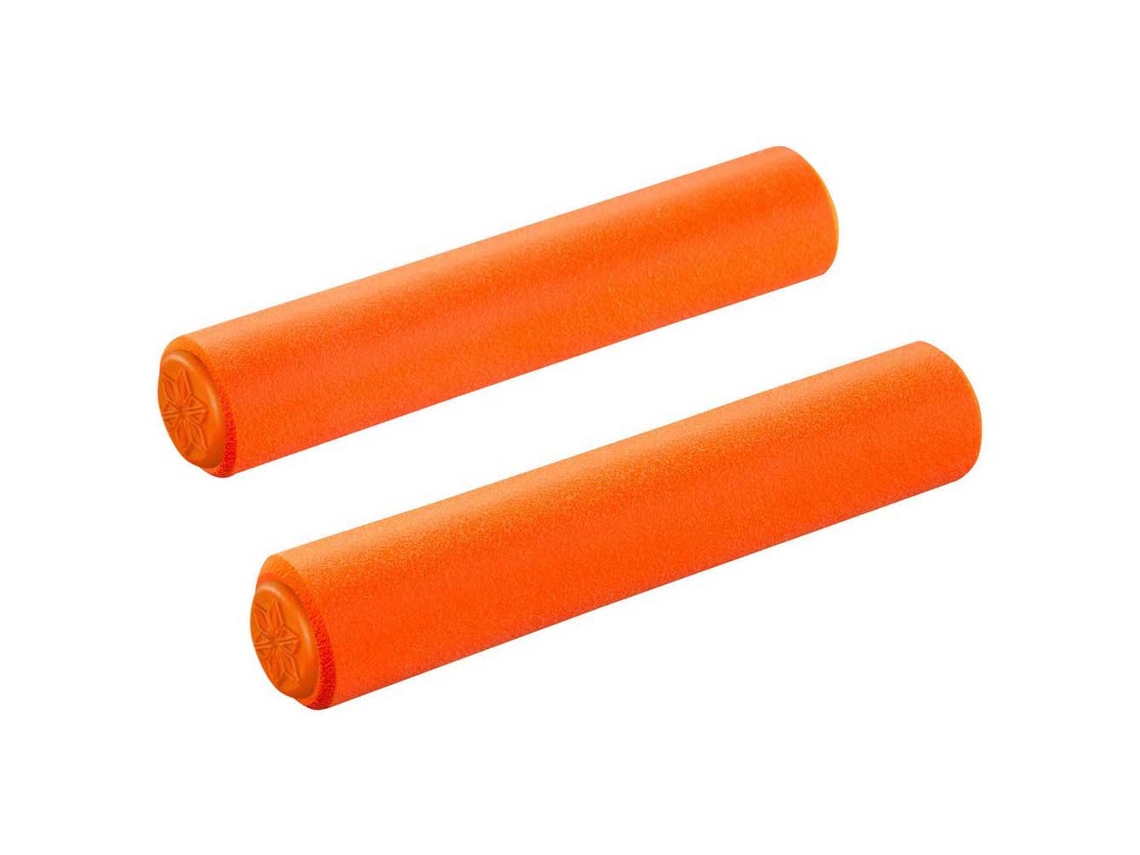 Punhos de Guidão de Silicone Laranja Xlsupacaz