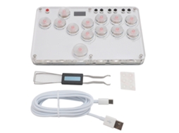 Joystick de Arcade EOOCOO (design Personalizado com 13 Botões Completos)