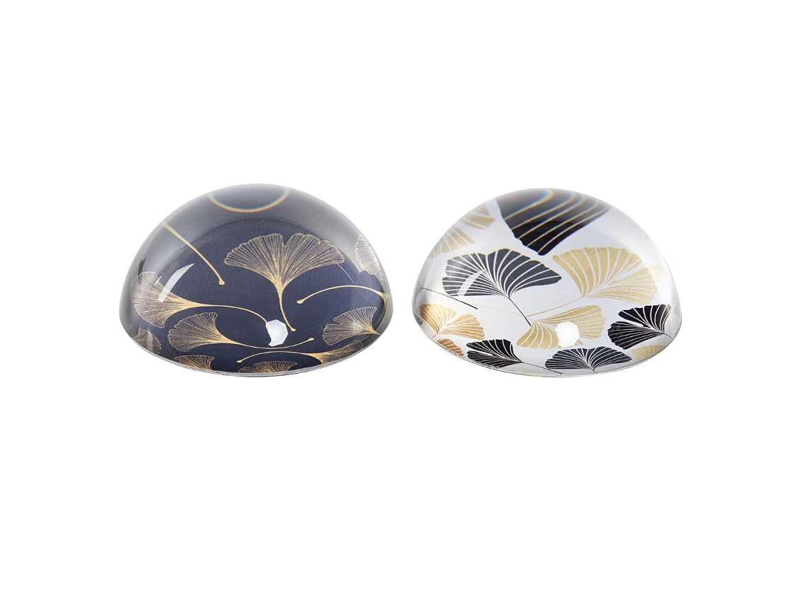 Pisa Papéis Dkd Home Decor Cristal (2 Unidades)
