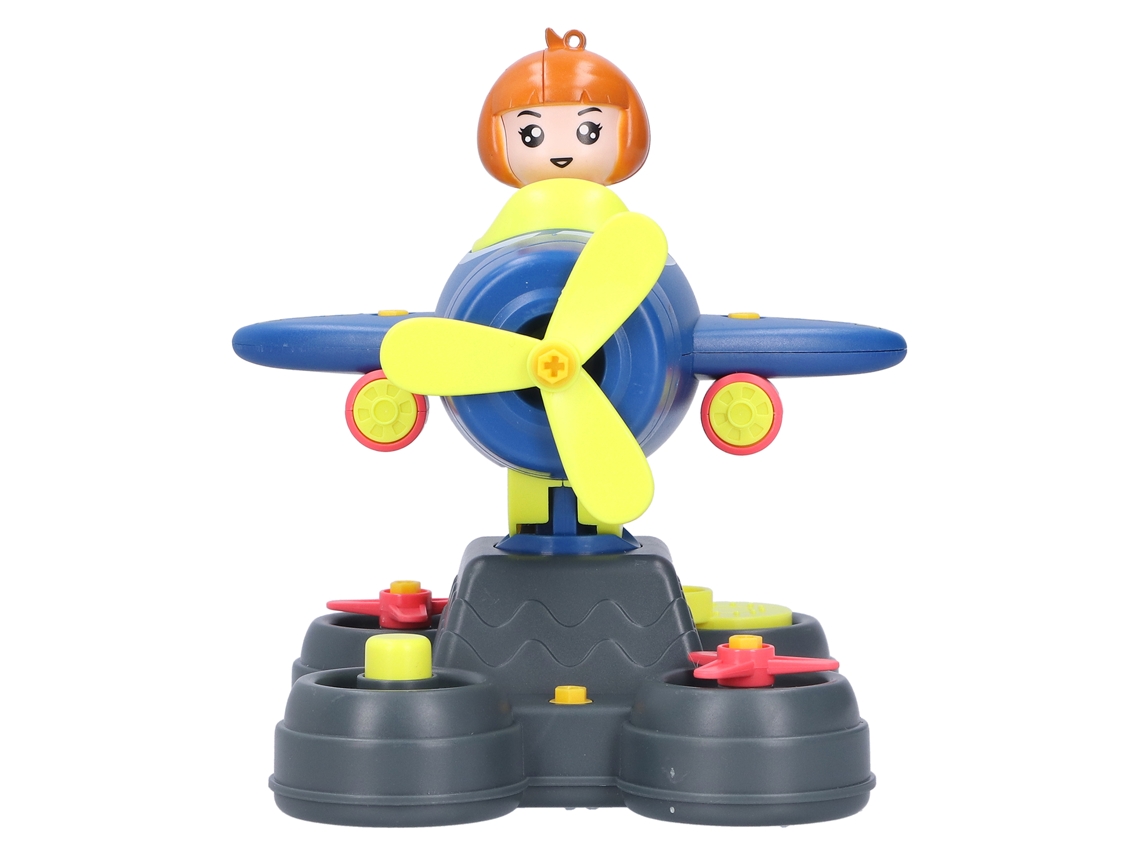 Brinquedo De Montagem De Avião Diy Com Porcas Para Crianças Brinquedo Educativo De Modelo Aéreo