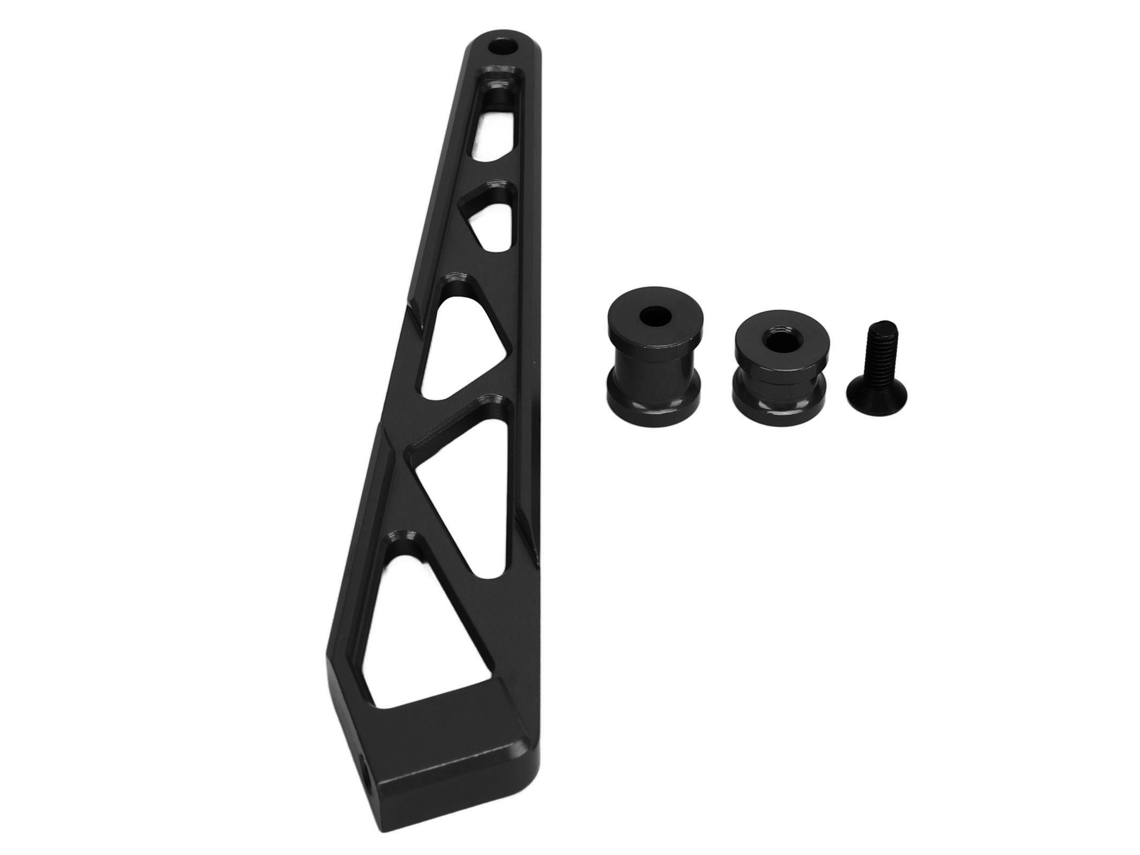 Suporte Traseiro De Chassi De Alumínio Para Carros Rc Arrma 1/7 1/8 Peças De Reposição