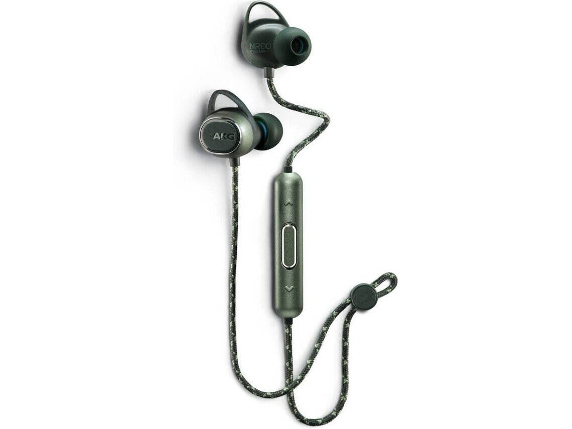 Auriculares Bluetooth AKG Akg N200 In Ear Microfone Verde
