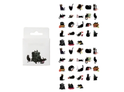 46 Pegatinas de Gatos Autoadehesivas Fáciles de Despegar Estilos Diferentes Bonitas Animales para Scrapbooking Y Planificadores