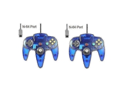 Pacote Clássico Controle Com Fio N64 Jogos Retro 64 Bits Gamepad Joystick Substituição Ly Ebike