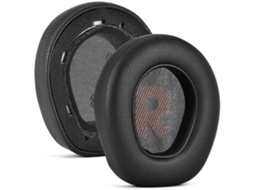 Lurelia Almofadas Auriculares Com Espuma Viscoelástica Compatíveis Com Quantum 400 Q400 98x25mm Preto - 1 Par