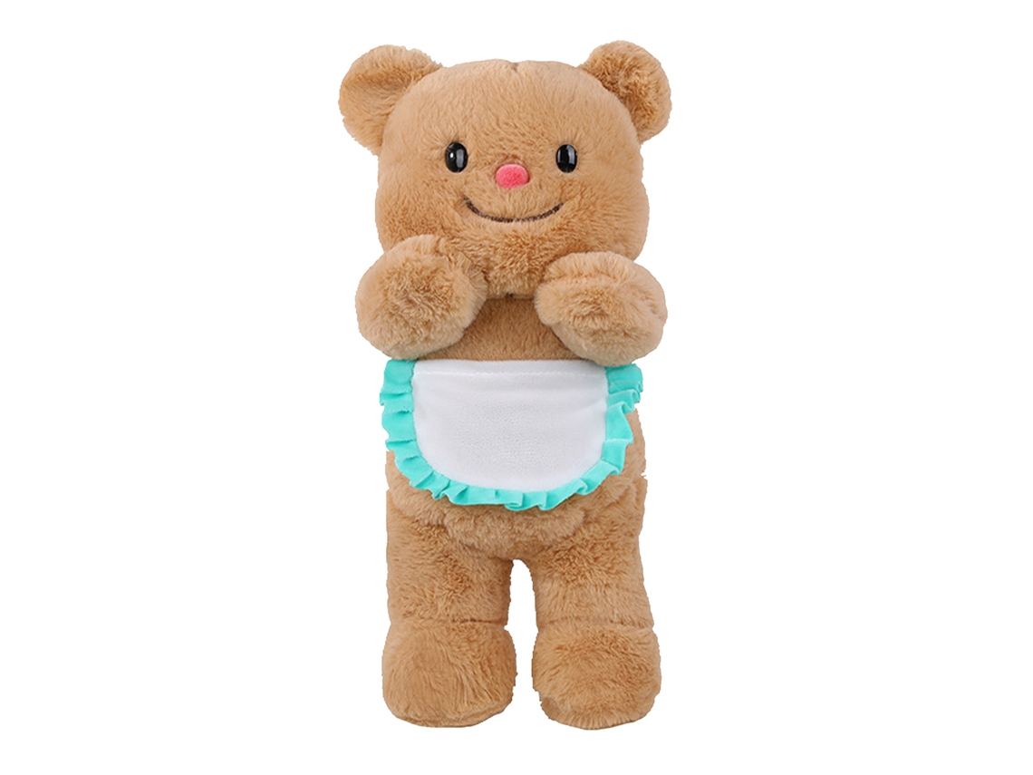 Boneco Urso Pelúcia Fofo Macio 30cm Pp Cotton