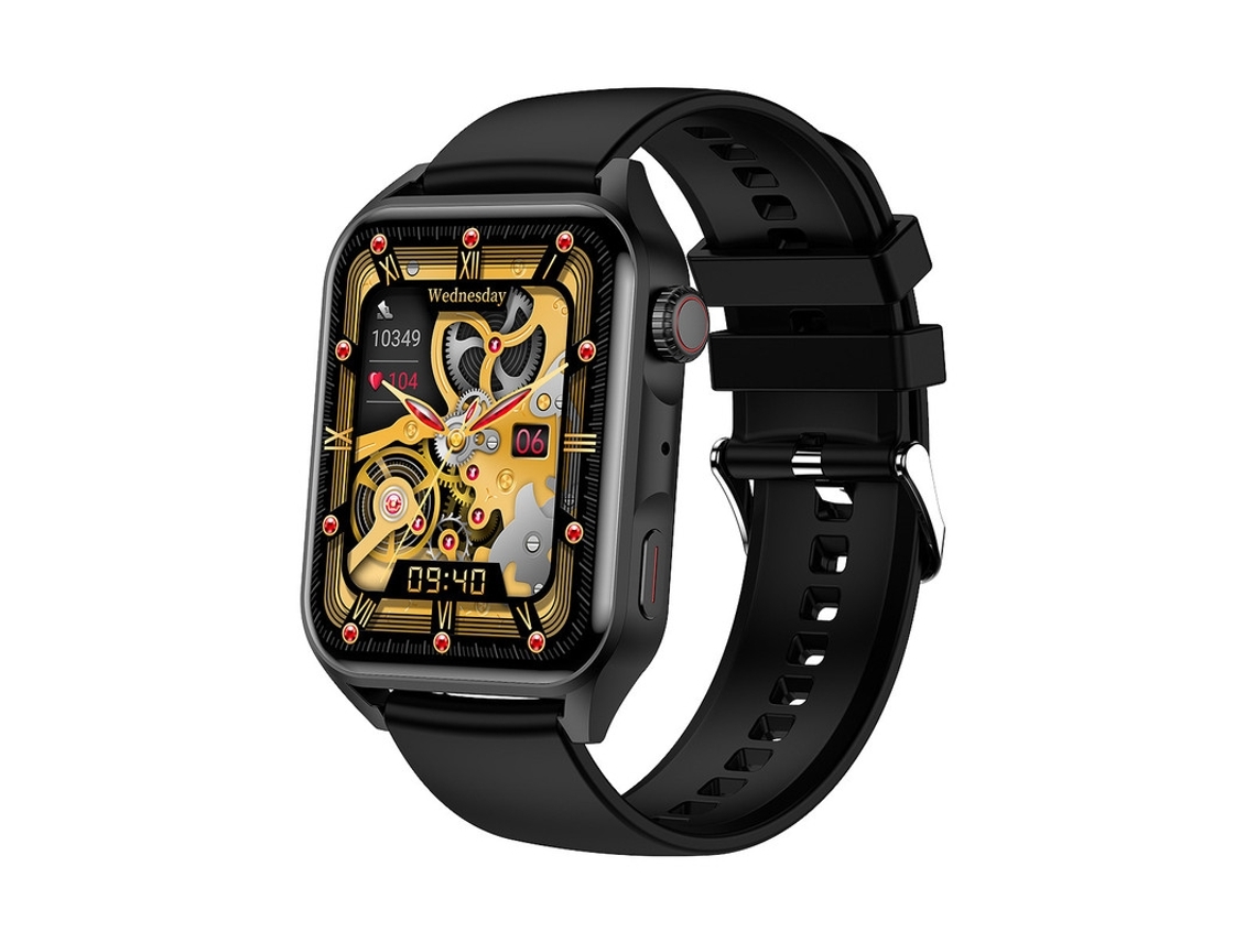 Smartwatches para Homens YEMAESRE Tela Hd de 1 78 Polegadas Chamada Bluetooth Nfc Preto YEMAESRE